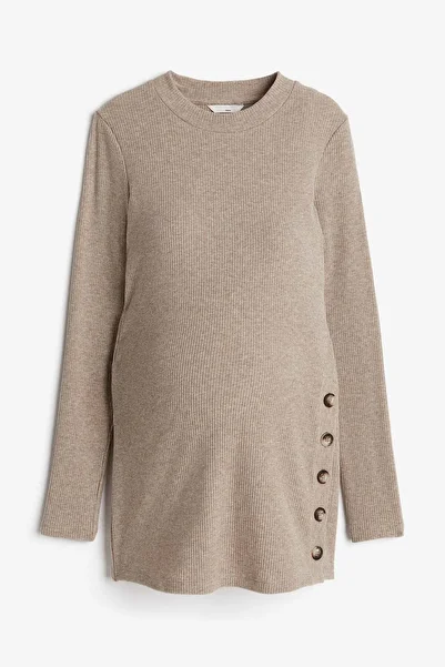 H&M MAMA Ribbed top