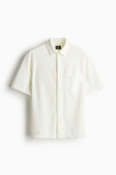 H&M Regular Fit Waffled shirt