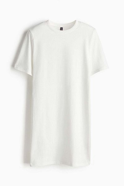 H&M Shoulder-pad T-shirt Dress
