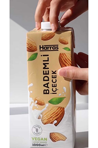Harras Bademli İçecek Glutensiz Laktozsuz Vegan 1000ml X 5 Adet