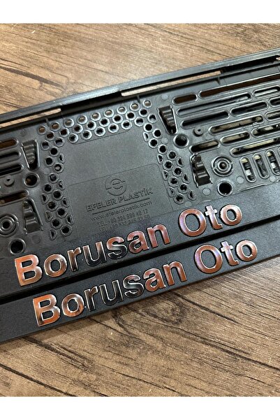 EFELER PLASTİK BORUSAN OTO PLAKALIK 5 ÇİFT
