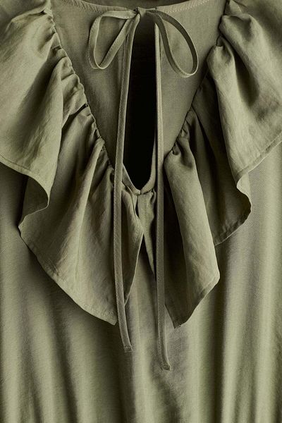 H&M Frill-collar dress