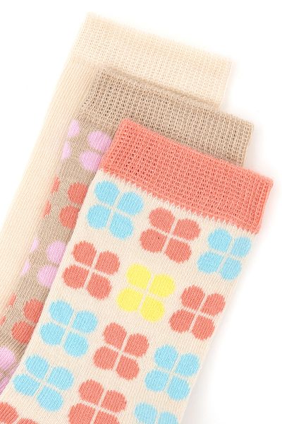 U.S. Polo Assn. Girl's Salmon Socks 50295792-Vr047