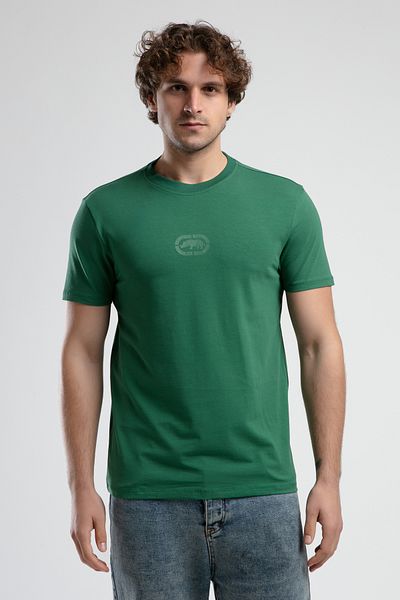 ECKO UNLTD Johnson Green Crew Neck Printed Standard Fit Men's Tshirt