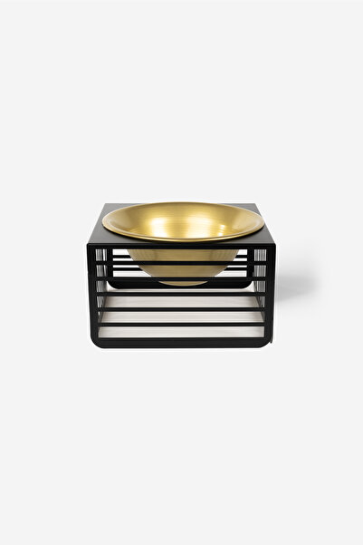 Rarart Concept Siyah & Gold Metal Düzenleyici Kase - Çok Amaçlı Dekoratif Obj...