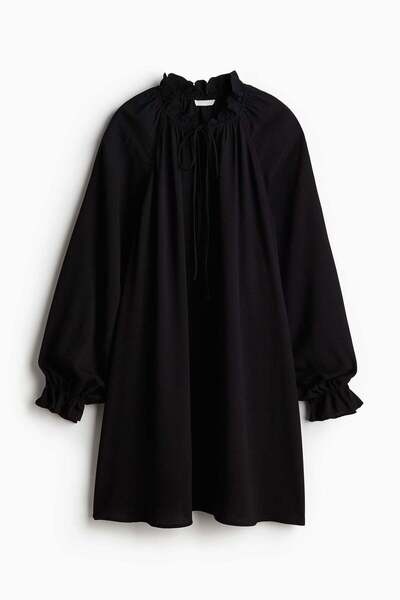 H&M Frilled-collar dress
