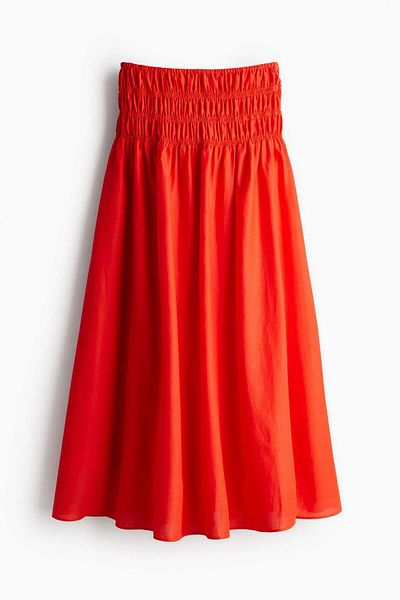 H&M Smocked-waisted skirt