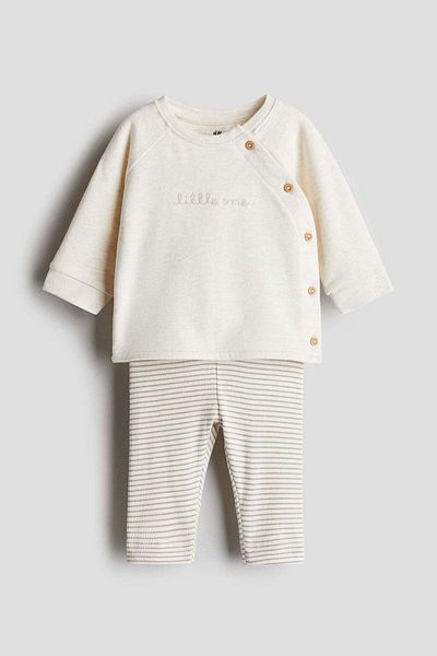 H&M 2-piece cotton set
