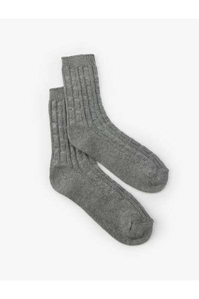 Koton Textured Thick Socks