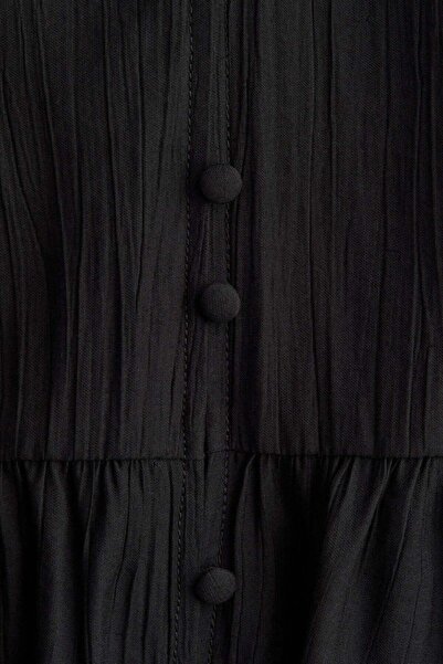 H&M فستان تونيك مجعد