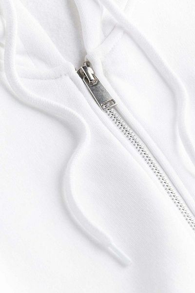H&M Cropped Zip-through Hoodie