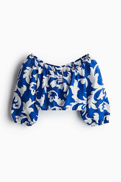 H&M Cropped blouse
