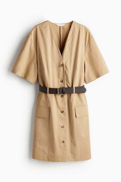 H&M Belted utility dress