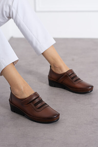 ModaAmour Pantofi de zi cu zi pentru femei Agustiana Tan Sport ortopedici