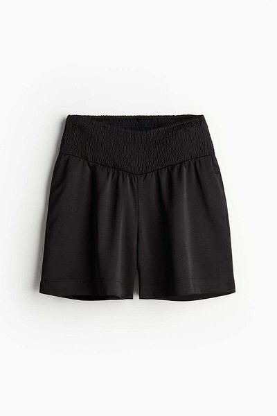 H&M MAMA Before & After satin shorts
