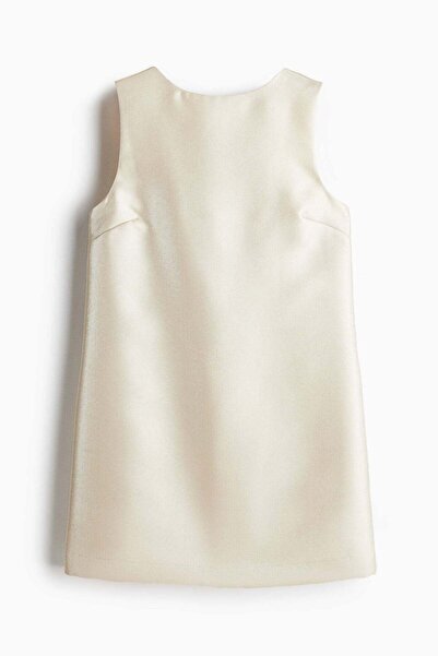 H&M Bow-detail sleeveless dress