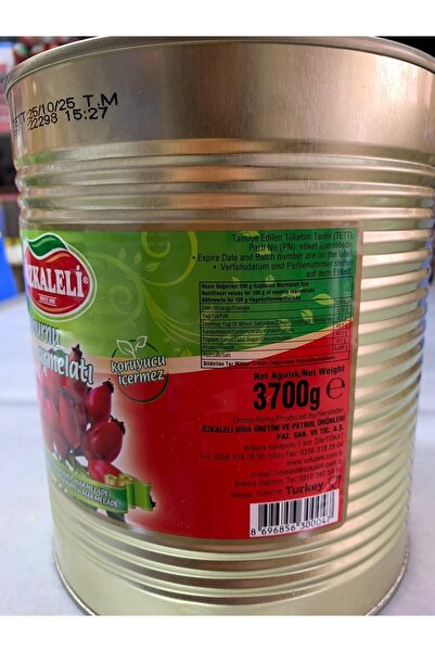 Genel Markalar Özkaleli Kuşburnu Marmelatı 3.700gr