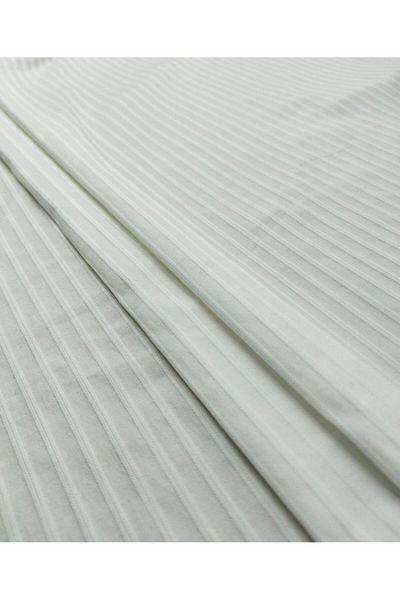 Kumaş Parça 140 cm Μαλακό υφαντό ριγέ Χιονάτη Χρώμα Πλάτος