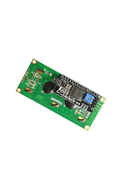 Genel Markalar 16x2 LCD Ekran - I2C Lehimli Mavi Display