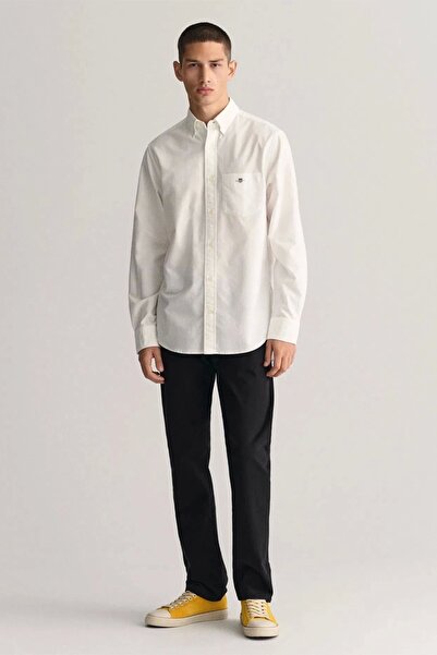 Gant Мъжка бяла стандартна риза