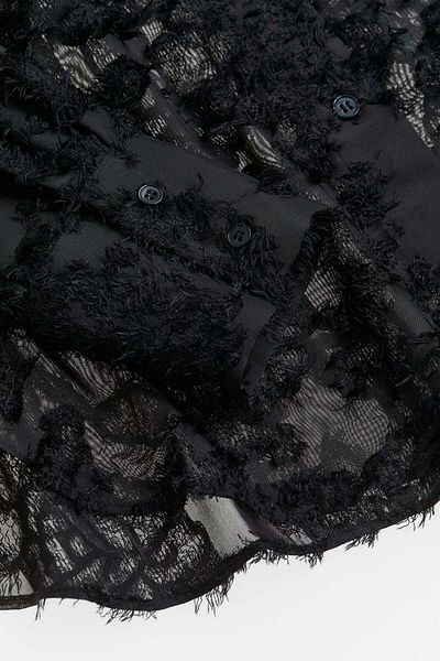 H&M Textured-weave shirt