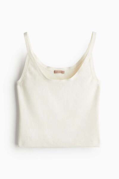 H&M Fine-knit strappy top