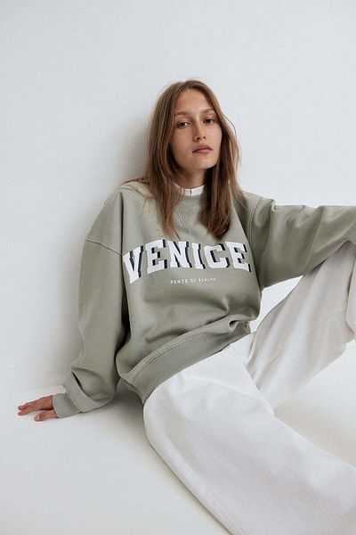 H&M Motif-detail Sweatshirt