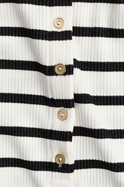 H&M Button-top Jersey Dress