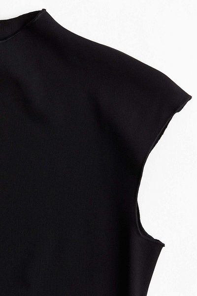 H&M Bedene Oturan Jarse Mini Elbise