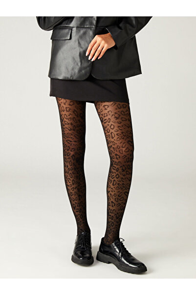 LC Waikiki Lcwk 15 Denier mintás női harisnyanadrág