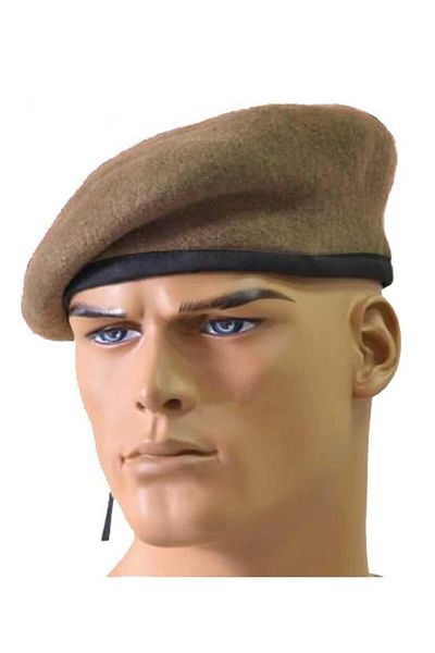 SINGLE SWORD Beretă militară din lână pentru bărbați și femei, beretă pentru jandarmerie, comando, tankman