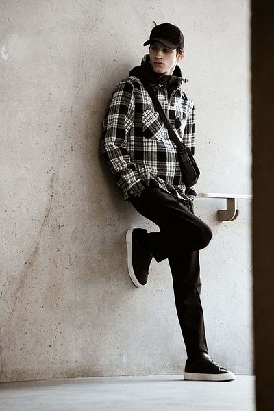 H&M Regular Fit Zip-through overshirt