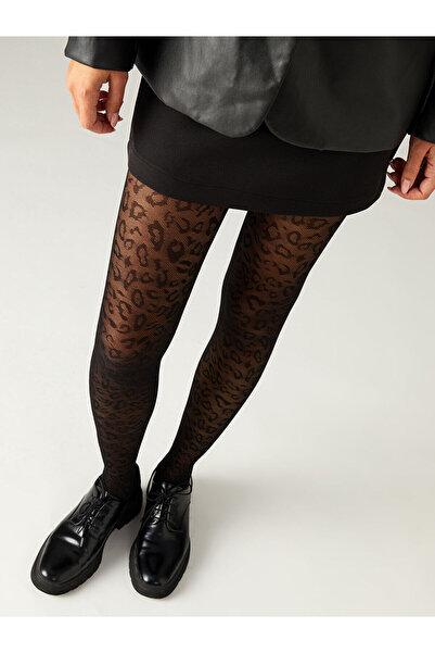 LC Waikiki Lcwk 15 Denier mintás női harisnyanadrág