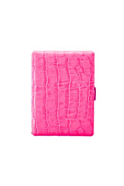 Pearl Japan Cosmos Deri Uzun Sigara Tabakası Croco Pembe 9lu