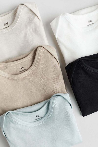 H&M 5-pack Bodysuits
