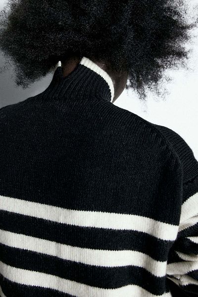 H&M Oversized polo-neck jumper