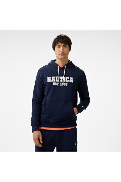 Nautica Erkek Lacivert Standart Fit Sweatshirt