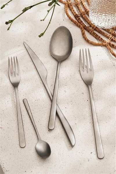 Emsan Bello Vintage 30 Piece 6-Person Cutlery Set