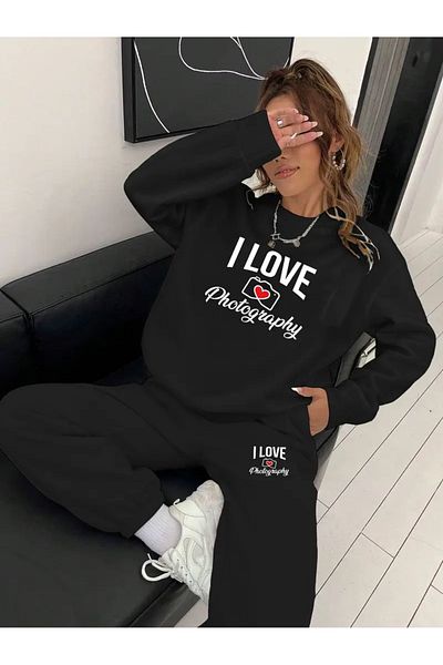 Frisson Plus Size Unisex Tracksuit Set