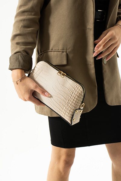 on star Handbag and Shoulder Chain Cross Strap Bag with Iguana Pattern