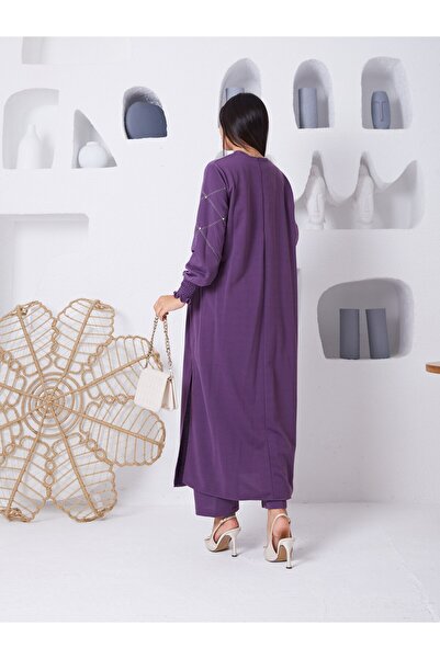 melda büyük beden tesettür takım