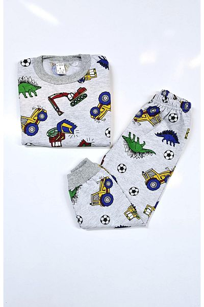 SeaBubbles Scoop Baby Boy Pajama Set