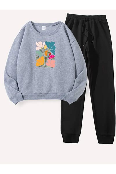 Pink Sky Σετ φόρμας Unisex Plus Size