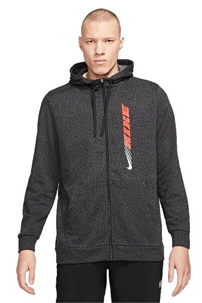 Nike Dri-fit Sport Clash Full-zip Printed Training Erkek Sweatshirt Cz1488-010