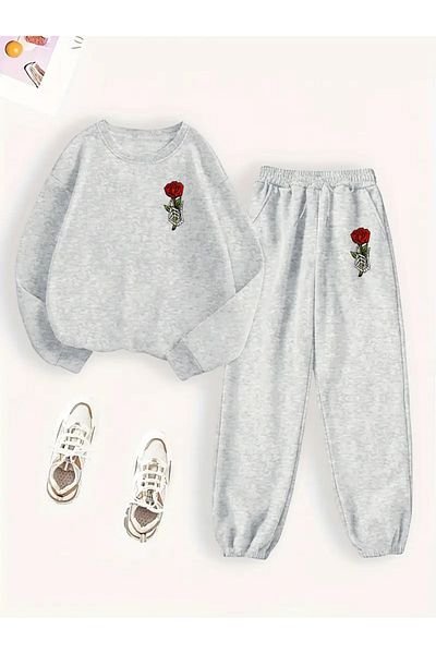 Pink Sky Σετ φόρμας Unisex Plus Size