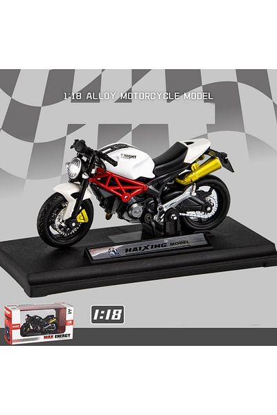 TUENGİ STORE نموذج Ducati Monster 795 Motor مع حامل تزيين دقيق ولعبة دراجة نارية