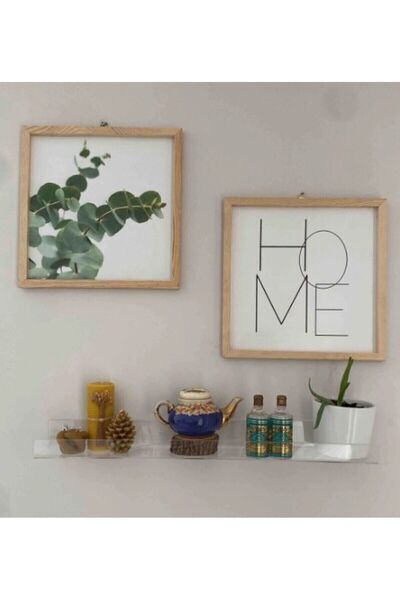 NOBELL Pleksi Takı Oje Baharatlık Düzenleyici Raf Genişlik 40cm X 10cm