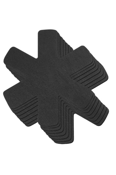 Choice واقيات أواني الطبخ السوداء غير اللاصقة، 8 قطع، مقاس 26 سم، لحماية الأو...