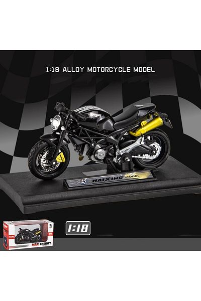 TUENGİ STORE نموذج Ducati Monster 795 Motor مع حامل تزيين دقيق ولعبة دراجة نارية