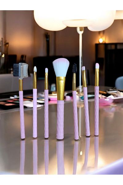 intoku Set of 7 Powder Makeup Brushes